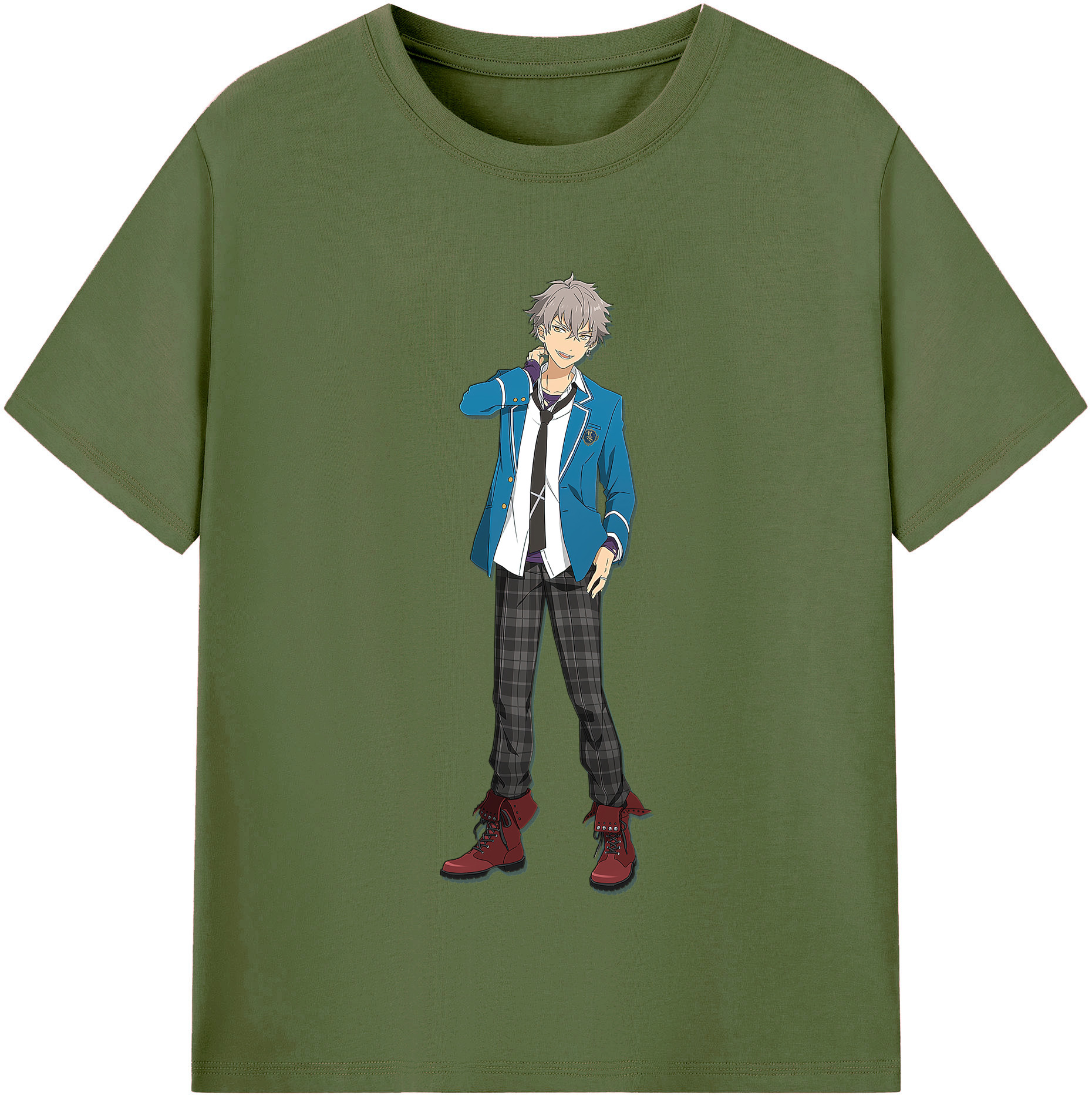 （画像用） あんさんぶるスターズ! Ensemble Stars 綿100％半袖Tシャツ（フロントプリント）